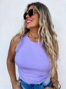BLAKELEY COLLECTION Taylor Ribbed Tank