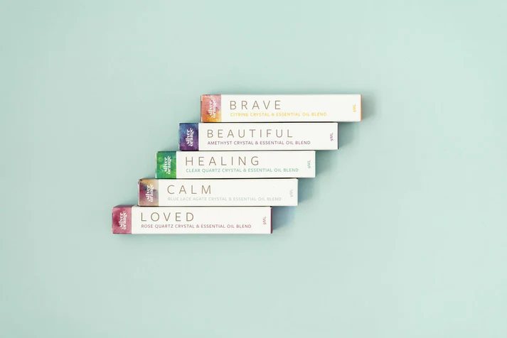 Crystal Essential Oil Blends Roller