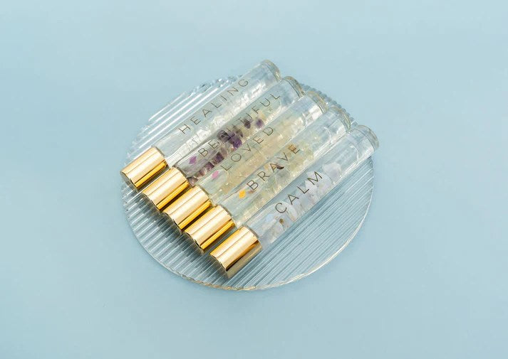 Crystal Essential Oil Blends Roller