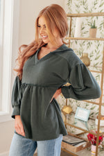 Load image into Gallery viewer, She&#39;s Not Wrong Hooded V-Neck Pullover
