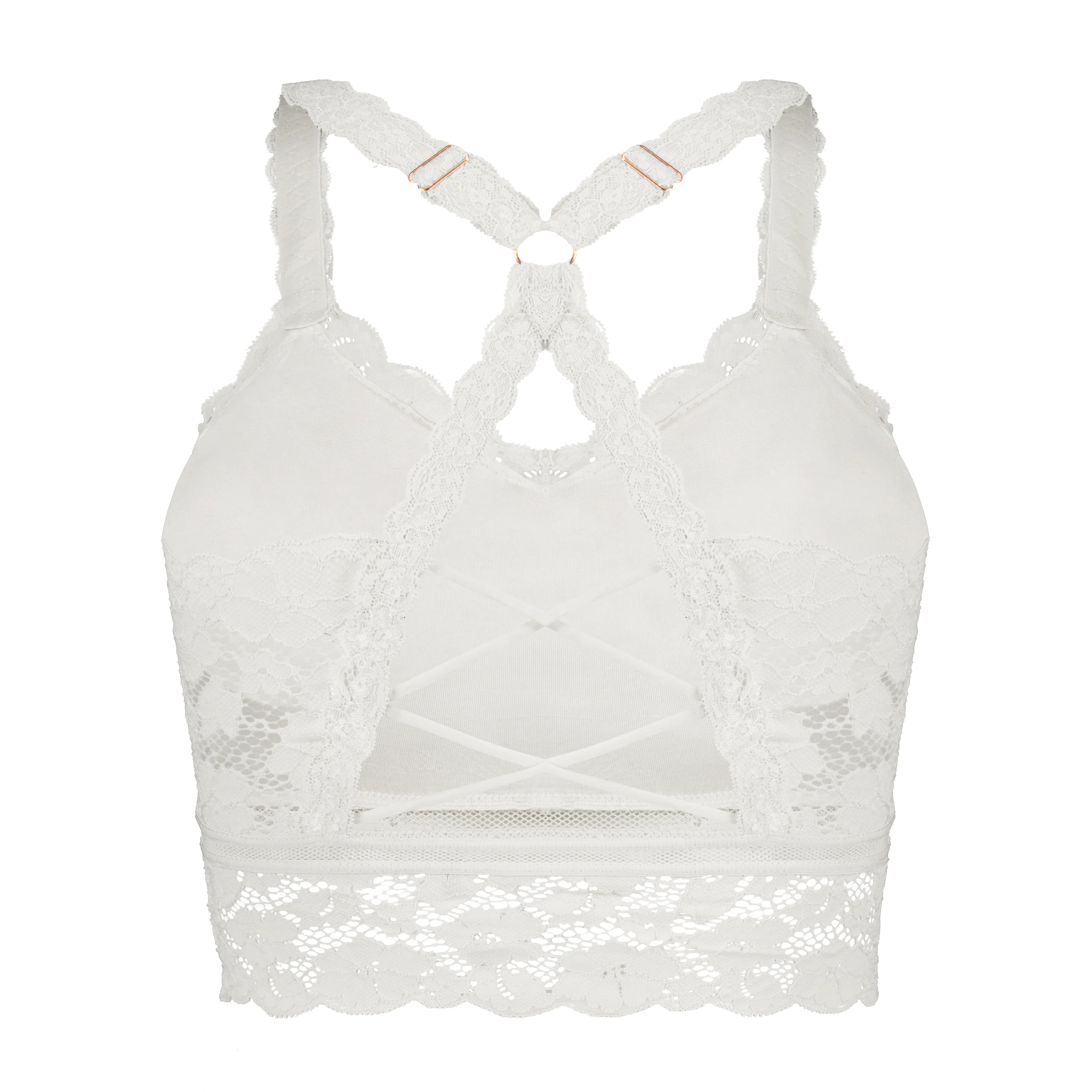 JADY K Juliette Deluxe Racerback Lace Bralette