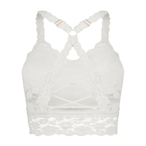 JADY K Juliette Deluxe Racerback Lace Bralette