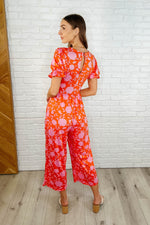 Load image into Gallery viewer, She&#39;s got Mojo Puff Sleeve Jumpsuit
